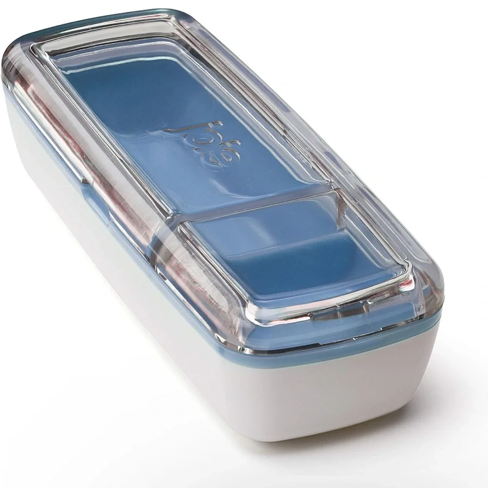 Brand new 4 sets Joie Snack On The Go Divided Container, Two Compartment Storage